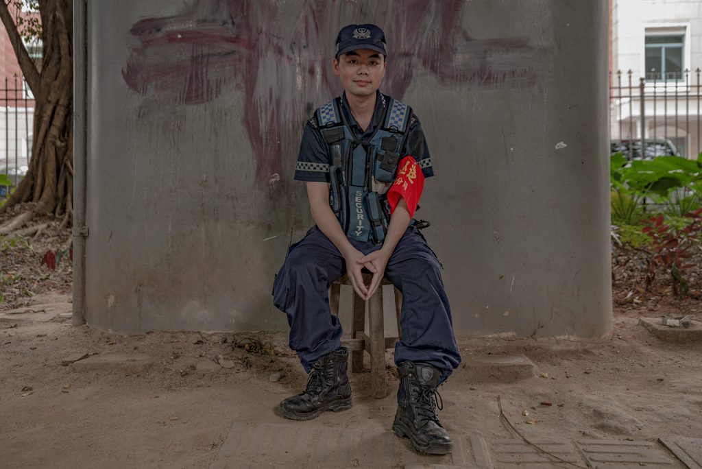 security-officer-with-accidential-wall-art-image-by-markus-lehr