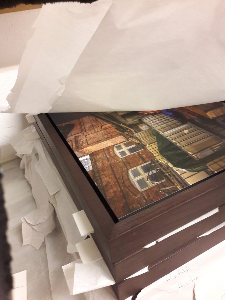 Getting read for Mise en scène